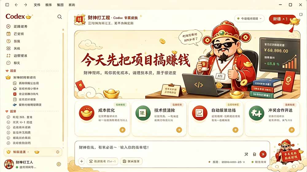 图片[3]-Codex Dream Skin：免费开源，一张图让你的Codex秒变精美主题-猴哥资源站