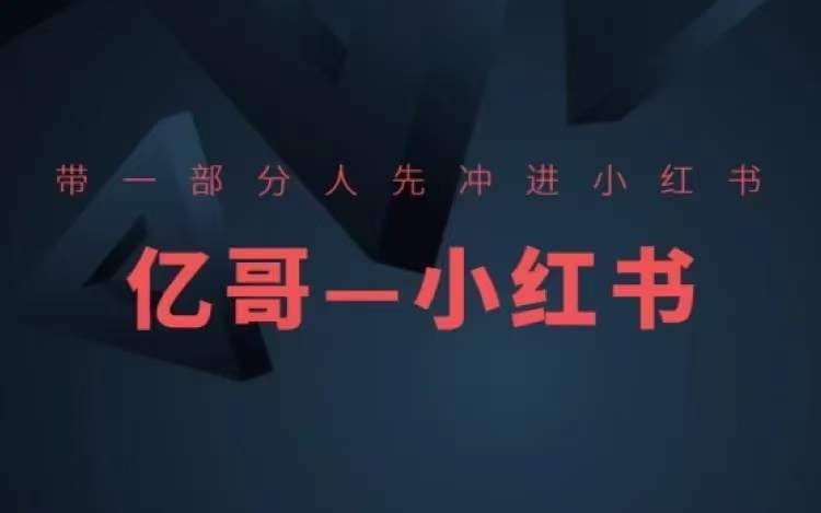 ​​带一部分人先冲进小红书，小红书开店、选品、爆款裂变-猴哥VIP资源站