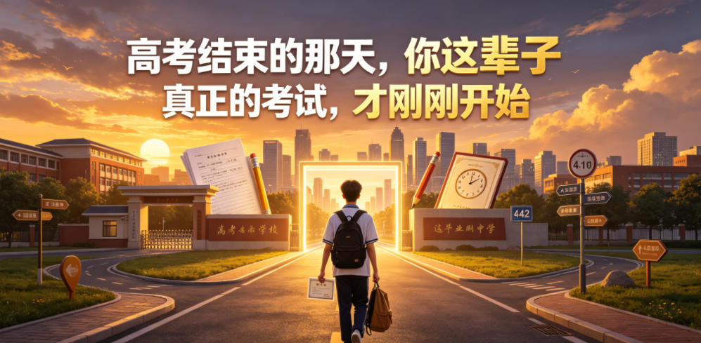 付费文章:高考结束的那天,你这辈子真正的考试,才刚刚开始-猴哥VIP资源站