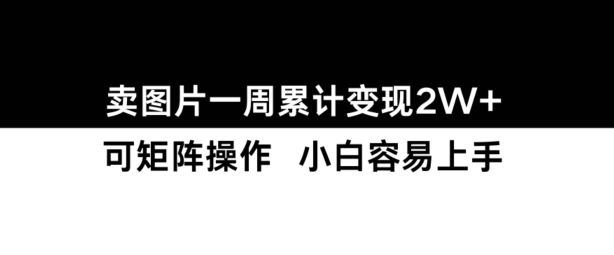 小红书【卖图片】一周累计变现2W+小白易上手-猴哥VIP资源站