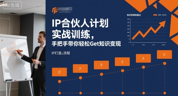 IP合伙人计划实战训练，手把手带你轻松Get知识变现-猴哥VIP资源站