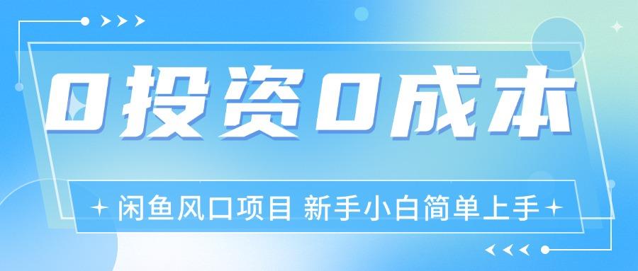 最新风口项目闲鱼空调3.0玩法，月入过万，真正的0成本0投资项目-猴哥VIP资源站