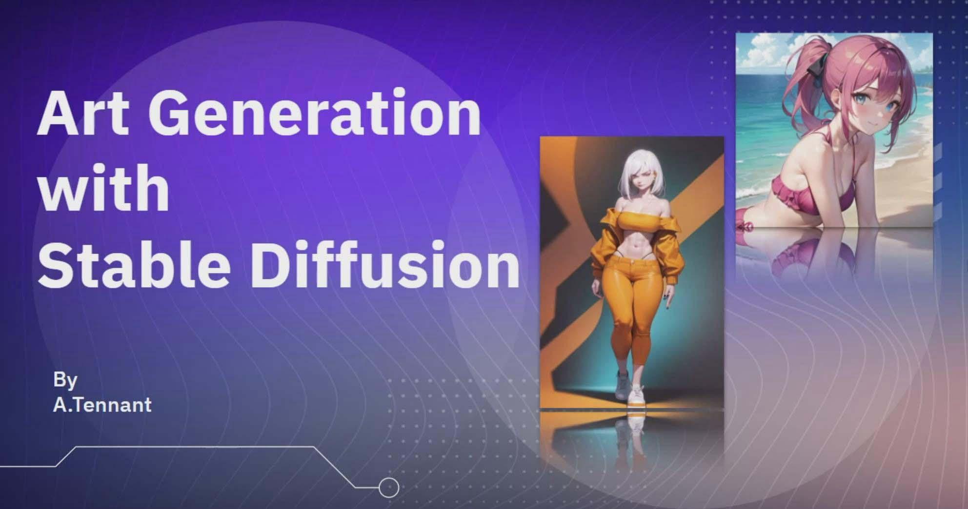 图片[1]-利用Stable Diffusion AI人工智能生成动漫艺术分步教程-14节课-中英字幕-猴哥VIP资源站
