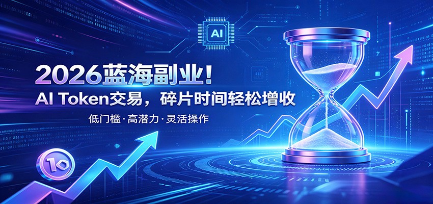 AI Token算力赛道!普通人可入局的数字副业,零门槛快速起步-猴哥VIP资源站