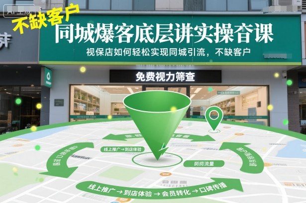 同城爆客底层实操课，视保店如何轻松实现同城引流，不缺客户！-猴哥VIP资源站