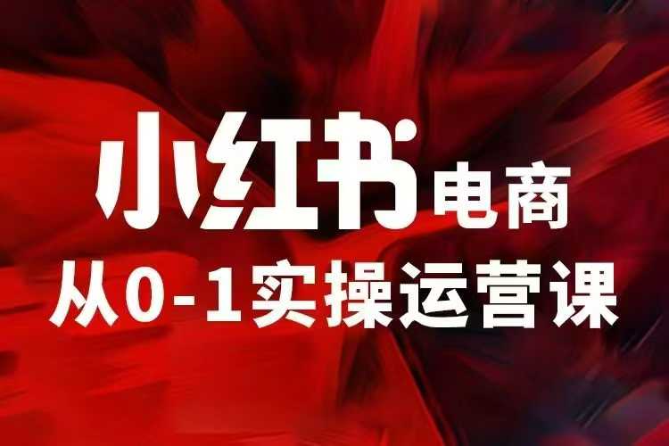 小红书电商运营,97节小红书vip内部课,带你实现小红书赚钱-猴哥VIP资源站