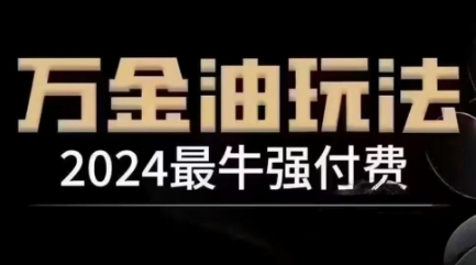 2024最牛强付费，万金油强付费玩法，干货满满，全程实操起飞-猴哥VIP资源站