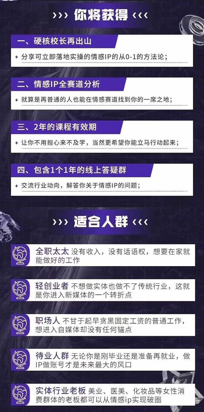 图片[1]-情感直播IP短视频全通大课，普通人的IP之路从情感赛道开始(18节-猴哥VIP资源站