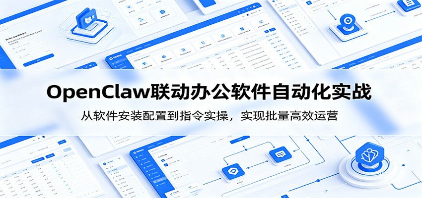 OpenClaw自动化实操课:从软件安装配置到指令实操,实现批量高效运营-猴哥VIP资源站