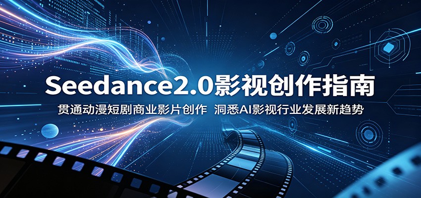 Seedance2.0影视创作指南：贯通动漫短剧商业影片创作，洞悉AI影视行业发展新趋势-猴哥VIP资源站