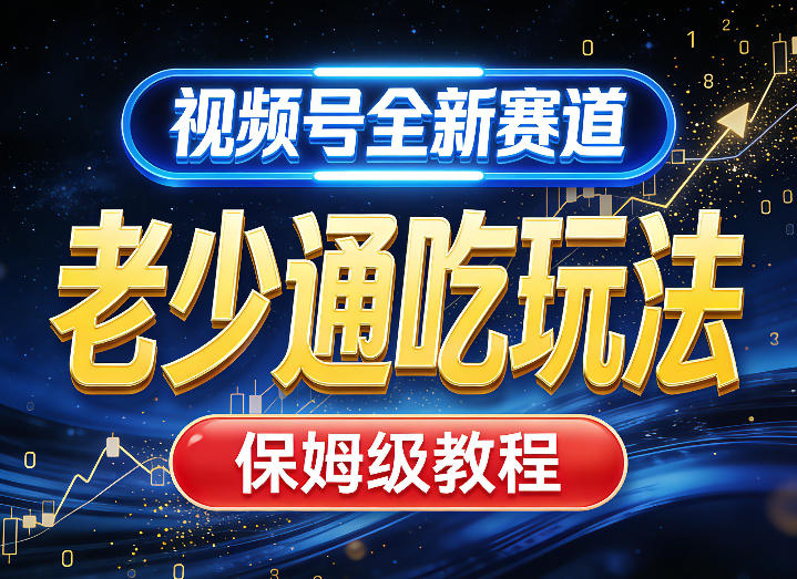 视频号全新AI赛道,老少通吃玩法,保姆级教程