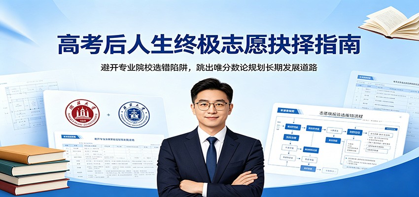 高考后人生终极志愿抉择指南：避开专业院校选错陷阱，跳出唯分数论规划长期发展道路-猴哥VIP资源站
