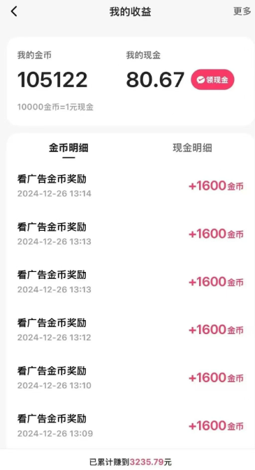 一天稳定收入20-30元,这4个方法,让你快速掌握快手极速版金币赚钱技巧(附详细教程)-猴哥VIP资源站
