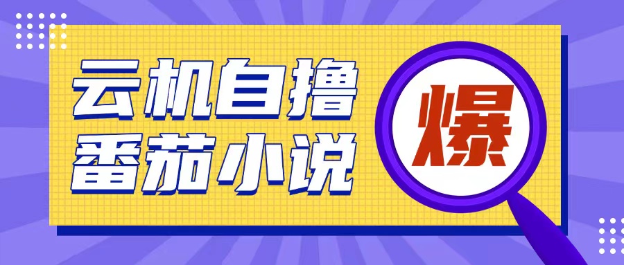 首发云手机自撸小说玩法,10块钱成本可撸200+收益操作简单【揭秘】-猴哥VIP资源站
