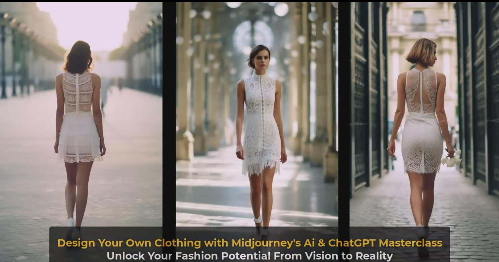 图片[2]-利用 Midjourneys Ai 人工智能设计自己的服装AI大师班-10节课-中英字幕-猴哥VIP资源站