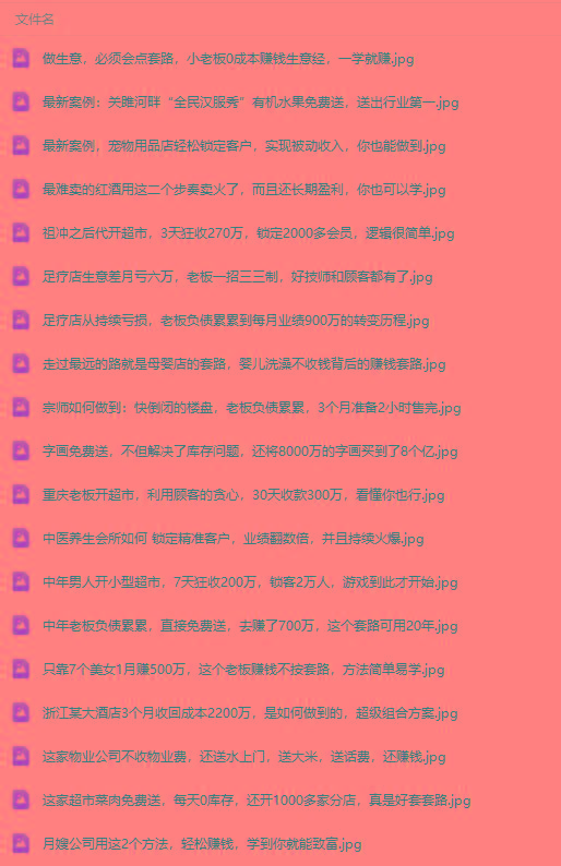图片[3]-(9607期)真实有效391套商业模式，年入几十到几百万案例解析(电子书+视频+图文)-猴哥VIP资源站