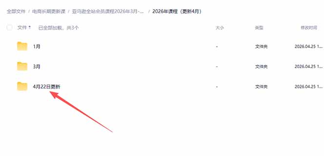 亚马逊 FBA 系统课程(更新26年4月-猴哥VIP资源站
