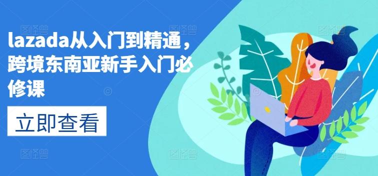 lazada从入门到精通，跨境东南亚新手入门必修课-猴哥VIP资源站