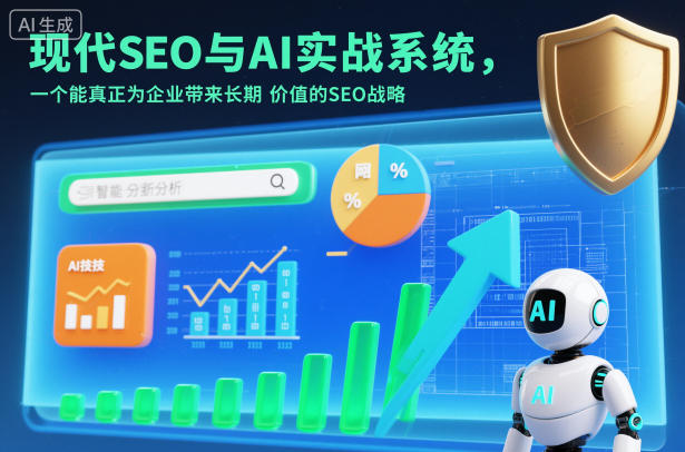 现代SEO与AI实战系统,一个能真正为企业带来长期价值的SEO战略(英语+中文字幕)-猴哥VIP资源站
