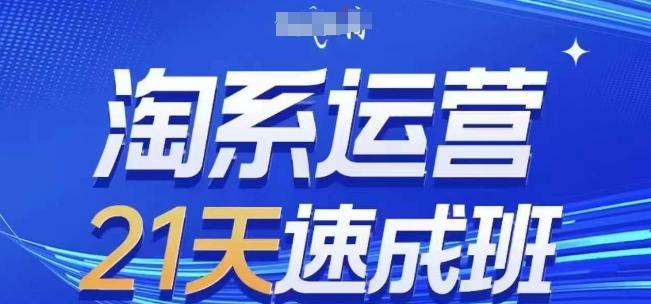 淘系运营21天速成班(更新24年7月)，0基础轻松搞定淘系运营，不做假把式-猴哥VIP资源站