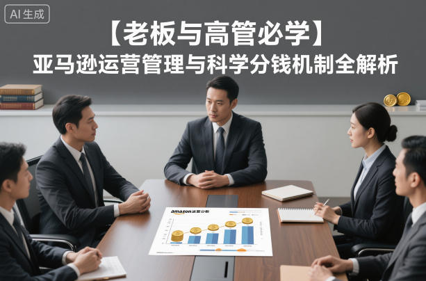 【老板与高管必学】亚马逊运营管理与科学分钱机制全解析-猴哥VIP资源站
