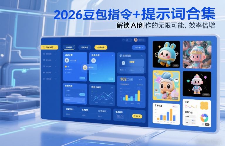 2026豆包指令+提示词合集,解锁AI创作的无限可能,效率倍增-猴哥VIP资源站