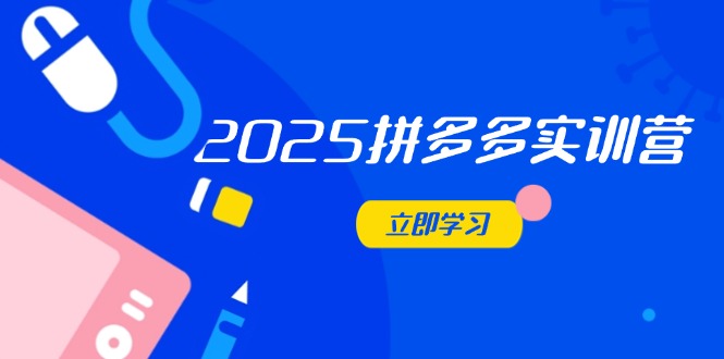 2025拼多多实训营:深度剖析运营关键,助力电商人快速提升-猴哥VIP资源站