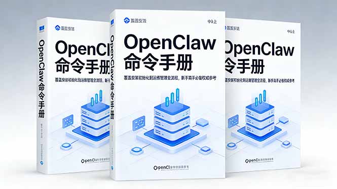 OpenClaw命令手册：覆盖安装初始化到运维管理全流程，新手高手必备权威参考-猴哥VIP资源站