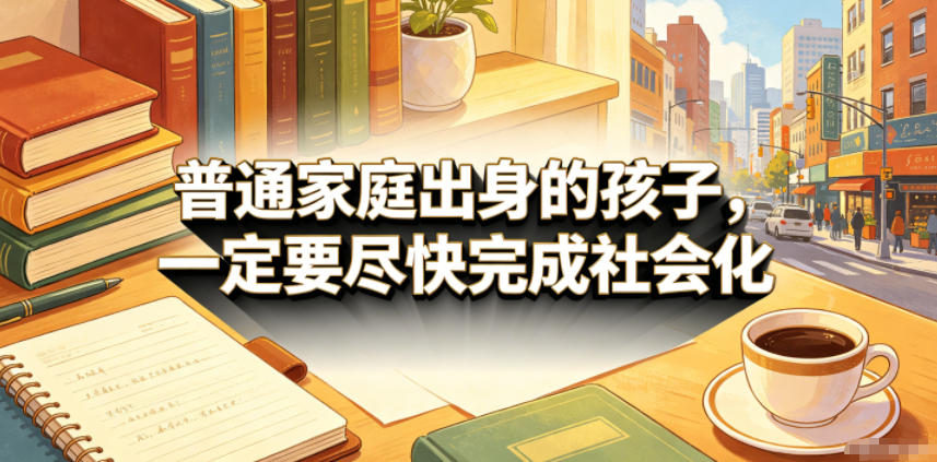 付费文章:普通家庭出身的孩子,一定要尽快完成社会化-猴哥VIP资源站