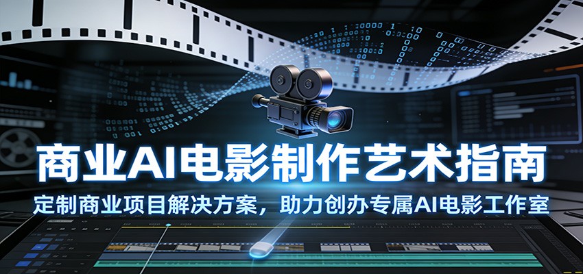 图片[1]-商业AI电影制作艺术指南：定制商业项目解决方案，助力创办专属AI电影工作室-猴哥VIP资源站