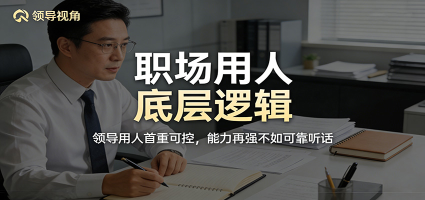 公众号付费文章:职场用人底层逻辑,领导用人首重可控,能力再强不如可靠听话-猴哥VIP资源站
