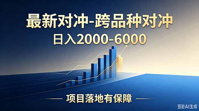 跨品种对冲震撼首发！日收益2000-6000+，项目绿色长久，安全稳健，合规靠谱，可批量放大-猴哥VIP资源站