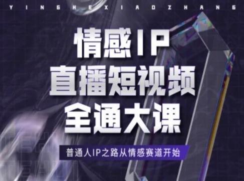 情感IP直播短视频全通大课，普通人IP之路从情感赛道开始-猴哥VIP资源站
