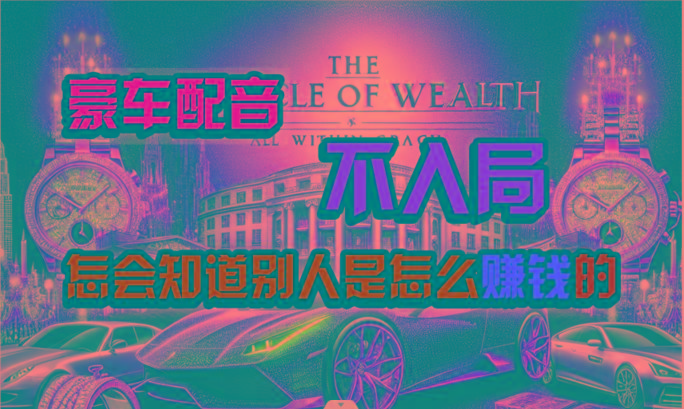炫富神器，简单无脑粘贴复制，闷声发财，当天见收益，无上限封顶-猴哥VIP资源站