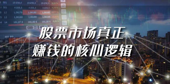 (9270期)某公众号付费文章《股票市场真正赚钱的核心逻辑》-猴哥VIP资源站
