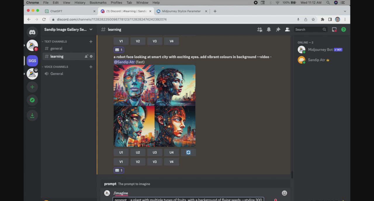 图片[2]-ChatGPT4 和 MidJourney AI 绘画聊天革命性指南教程-33节视频课-中英字幕-猴哥VIP资源站