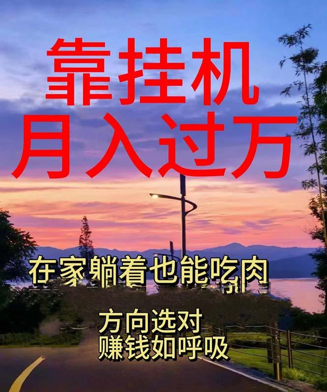 靠挂机,日入1000+,躺着也能吃肉,电脑手机都可挂-猴哥VIP资源站