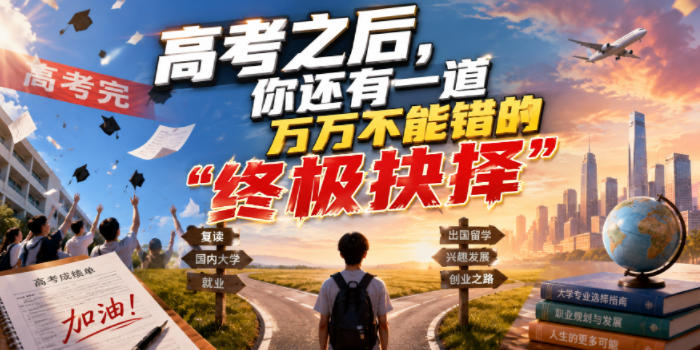 付费文章：高考之后，你还有一道万万不能错的“终极抉择”-猴哥VIP资源站