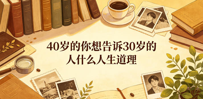公众号付费文章：40岁的你想告诉30岁的人什么人生道理？-猴哥VIP资源站