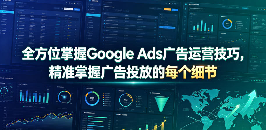 全方位掌握Google Ads广告运营技巧,精准掌握广告投放的每个细节【原创双语字幕】-猴哥VIP资源站